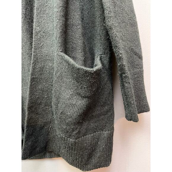 Banana Republic Open front sweater Womens XS‎ Cardigan Black Classic Minimalist - Picture 6 of 8